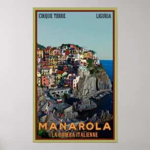 Affiches Cinque Terre - Manarola