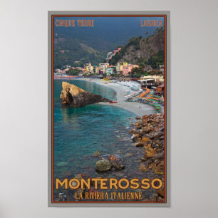 Affiches Cinque Terre - Morning Monterosso Beach