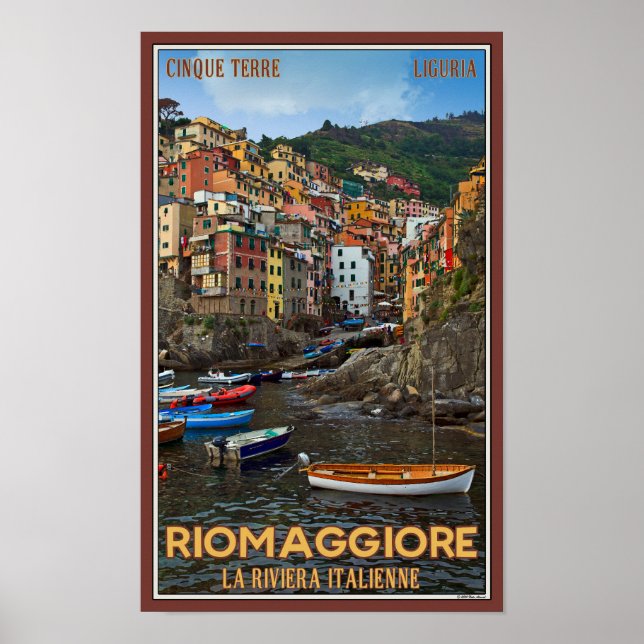Affiches Cinque Terre - Riomaggiore (Devant)