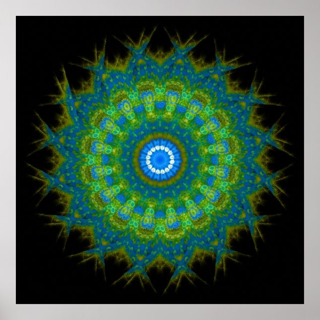 Affiches Cinquième Chakra- Vishuddha - Centre de la grande  (Devant)