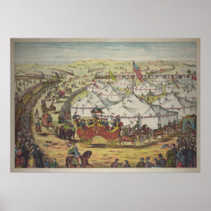 Affiches Cirque, 1874