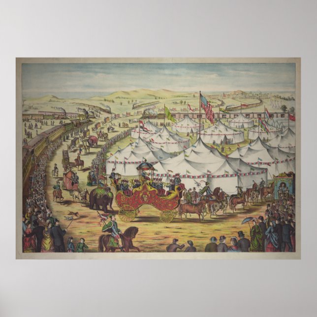 Affiches Cirque, 1874 (Devant)