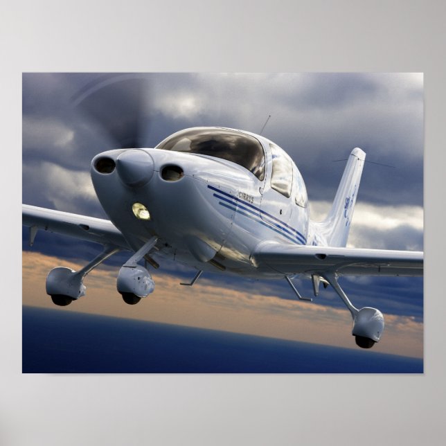 Affiches Cirrus sérieux (Devant)