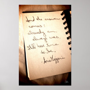 Affiches Citation d'Anis Mojgani [Imprimer l'art]