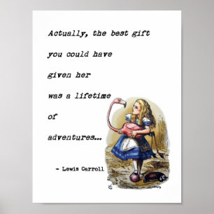 Affiches Citation d'Aventure d'Alice au Pays des Merveilles