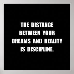 Affiches Citation de discipline