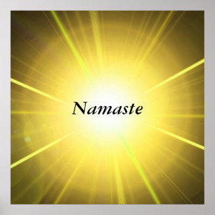 Affiches citation de 'Namaste'