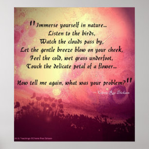 Affiches Citation de nature