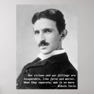 Affiches Citation de Nikola Tesla