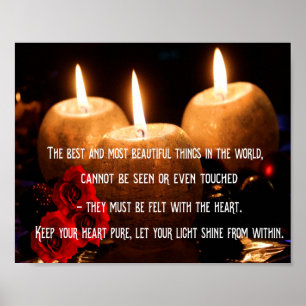 Affiches Citation inspirante sur la vie et le bonheur