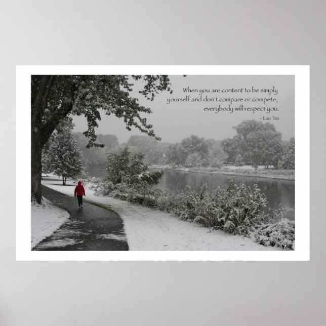Affiches Citation Lao Tsu II (Devant)