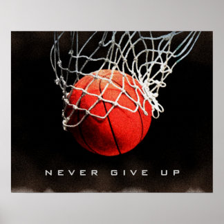 Affiches Citation Motivationnelle N'abandonnez jamais l'aff
