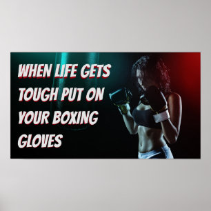 Affiches Citation motivationnelle pour l'entraînement de la