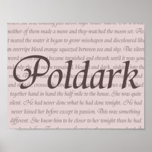 Affiches Citation Poldark