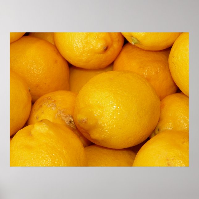 Affiches Citrons frais (Devant)