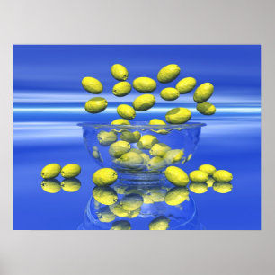 Affiches Citrons heureux