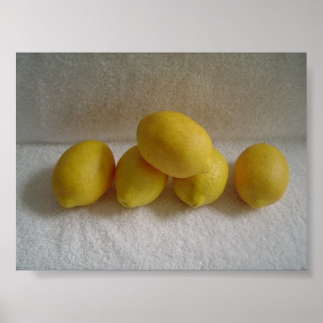 Affiches Citrons simples (Devant)