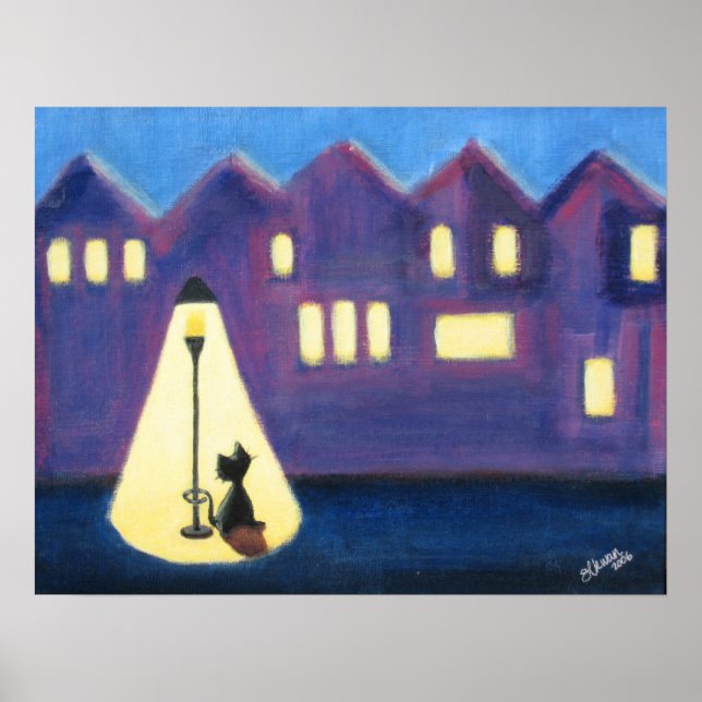 Affiches City Kitty Print (Devant)