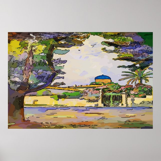 Affiches City Park, Gardens, (Devant)