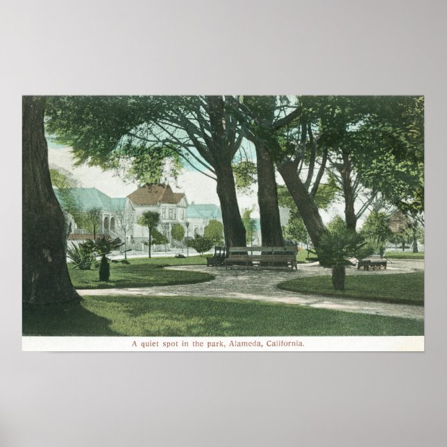 Affiches City Park ViewAlameda, CA (Devant)