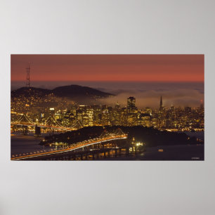 Affiches Cityscape de San Francisco