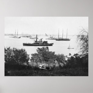 Affiches Civil War Transport Ships, 1860s