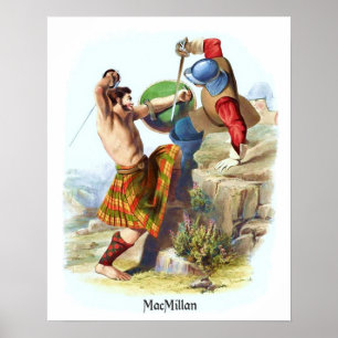 Affiches Clan MacMillan par R. R. McIan