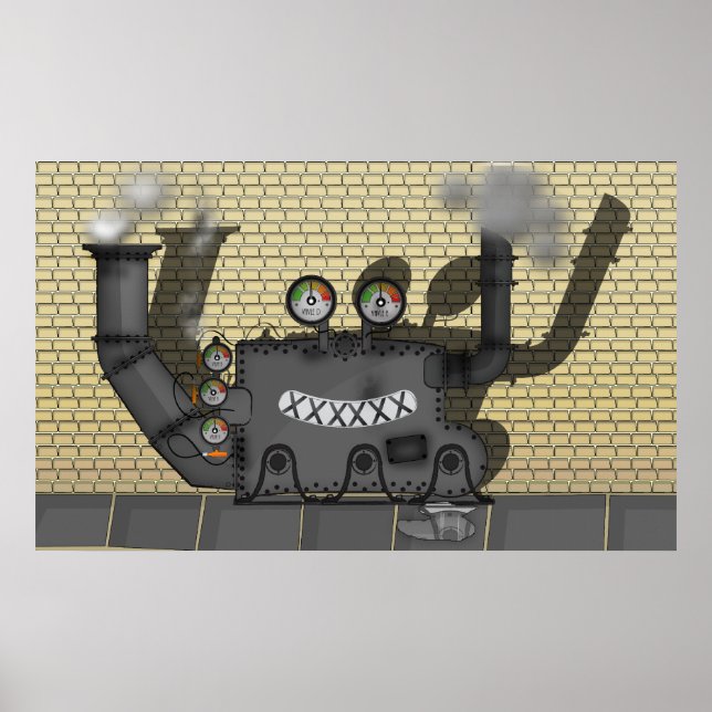Affiches Clank la Machine (Devant)