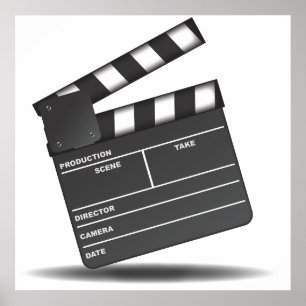 Affiches Clapet de cinéma