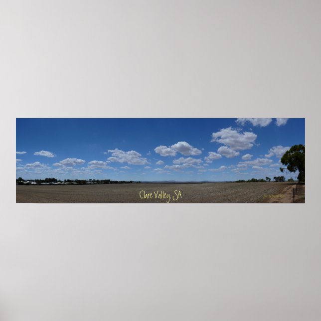 Affiches Clare Valley, SA (Devant)