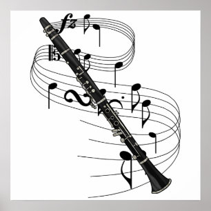 Affiches Clarinet