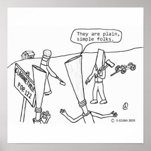 Affiches Clarinetville White