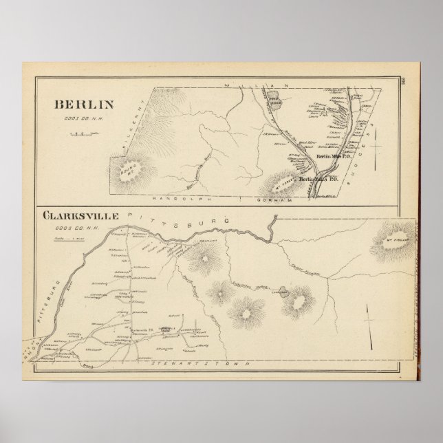 Affiches Clarksville, Berlin (Devant)