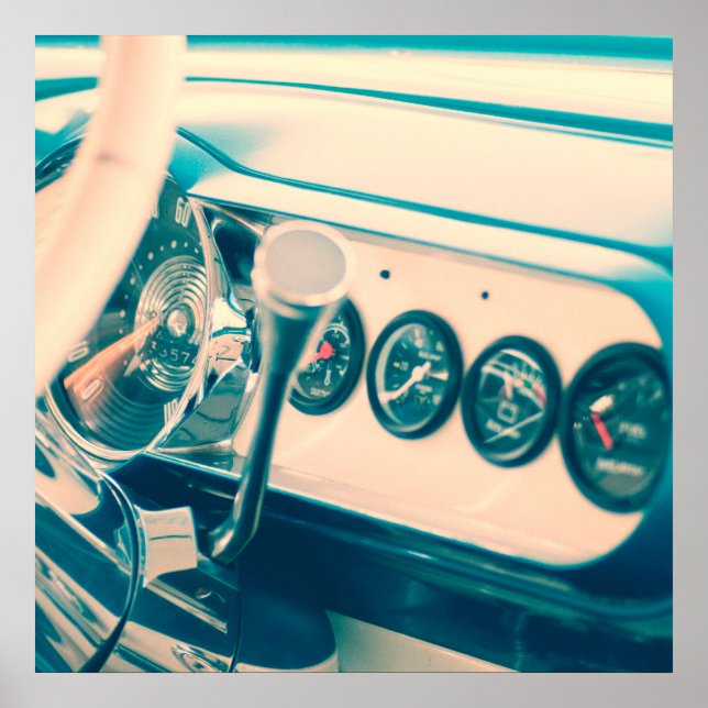 Affiches Classic Car Dash (Devant)
