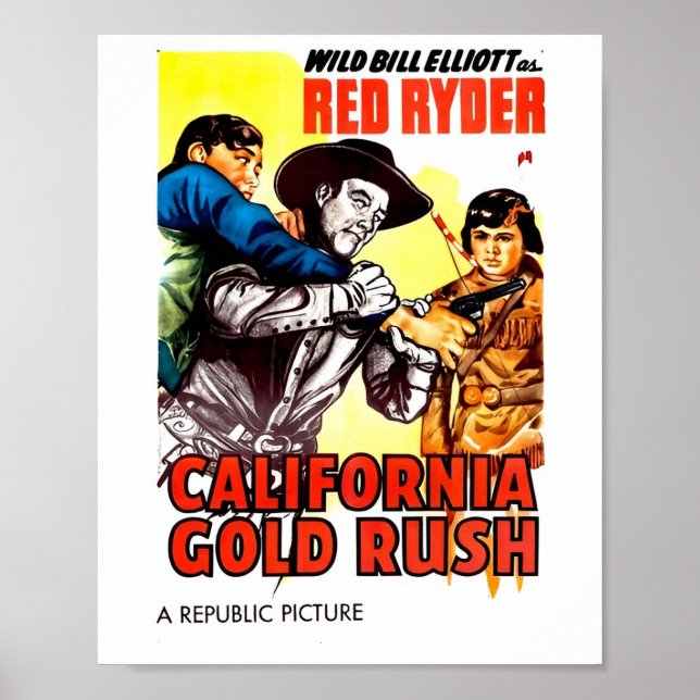 Affiches Classic Gold Rush (Devant)