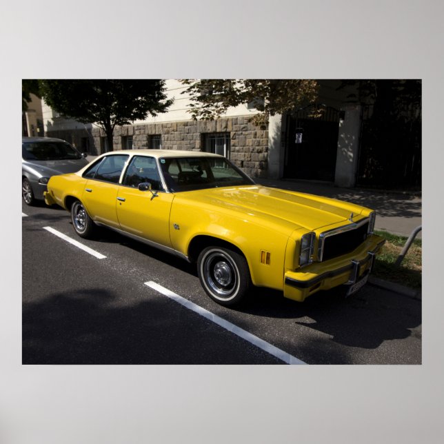 Affiches Classique Chevrolet Malibu (Devant)