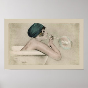 Affiches Classy Bathroom Wall Art