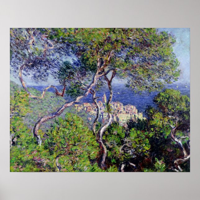 Affiches Claude Monet | Bordighera, 1884 (Devant)