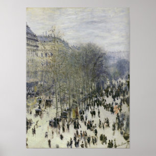 Affiches Claude Monet - Boulevard des Capucines