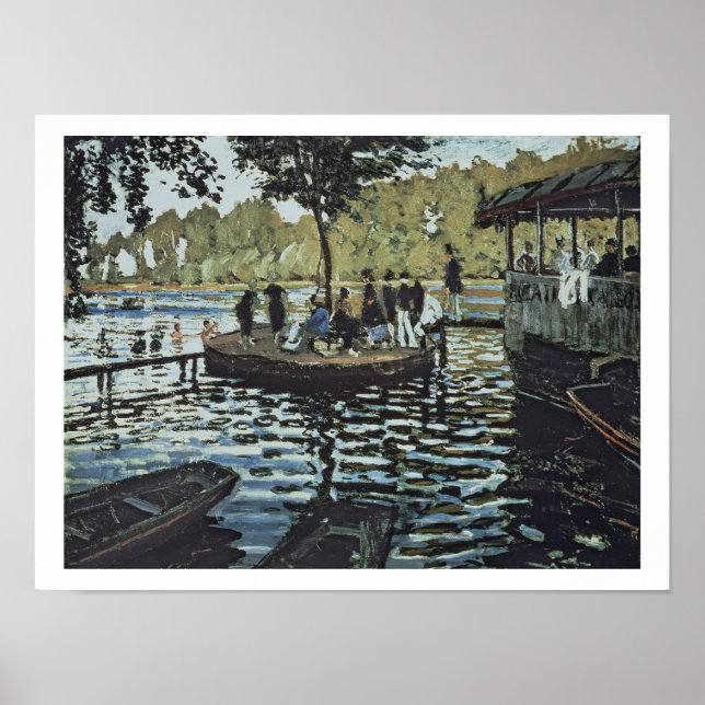 Affiches Claude Monet | La Grenouillère (Devant)