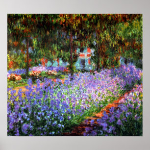 Affiches Claude Monet Le jardin de l'artiste à Giverny