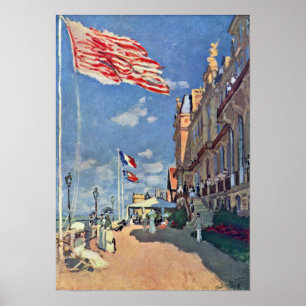 Affiches Claude Monet - L'Hôtel des Roches Noires