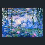 Affiches Claude Monet - Lys à eau, 1919<br><div class="desc">Monet peinture de Water Lilies,  1919,  affiche.</div>