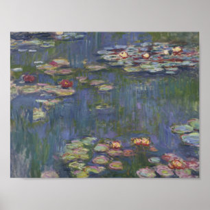 Affiches Claude Monet - Lys d'eau