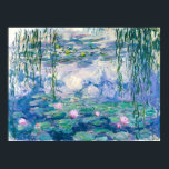 Affiches CLAUDE MONET - Nénuphars<br><div class="desc">CLAUDE MONET - Lys d'eau Huile sur toile; reproduction</div>
