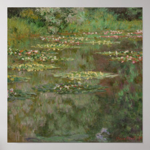 Affiches Claude Monet   Nénuphars ou l'étang de la lys d'ea