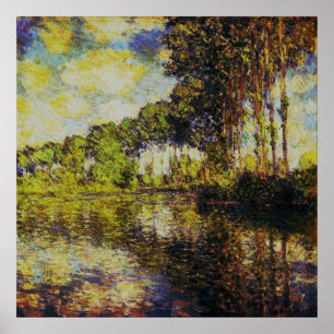 Affiches Claude Monet - Poplars sur l'épte