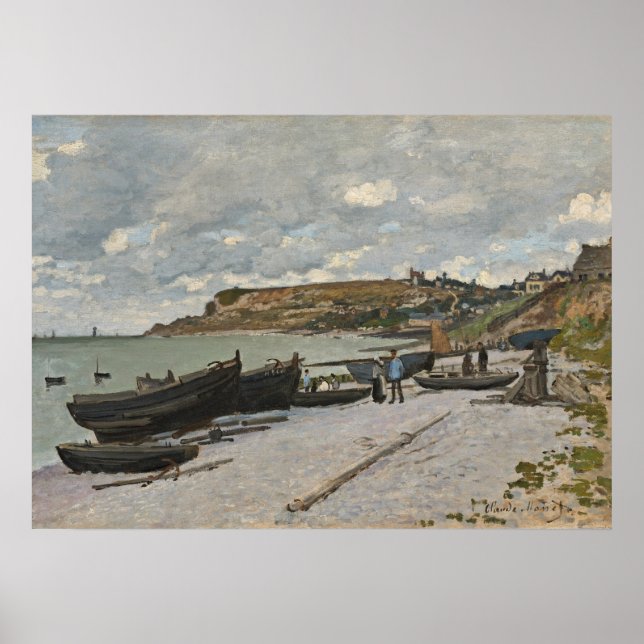 Affiches Claude Monet | Sainte-Adresse, 1867 (Devant)
