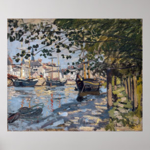 Affiches Claude Monet   Seine à Rouen, 1872