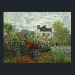 Affiches Claude Monet: The Artist's Garden in Argenteuil<br><div class="desc">Claude Monet was a founder of French impressionist painting, and the most consistent and prolific practitioner of the movement's philosophy of expressing one's perceptions before nature, especially as applied to plain-air landscape painting. This painting, an oil-on-canvas, was done in 1973. This artwork would be ideal for anyone who enjoys gardening...</div>